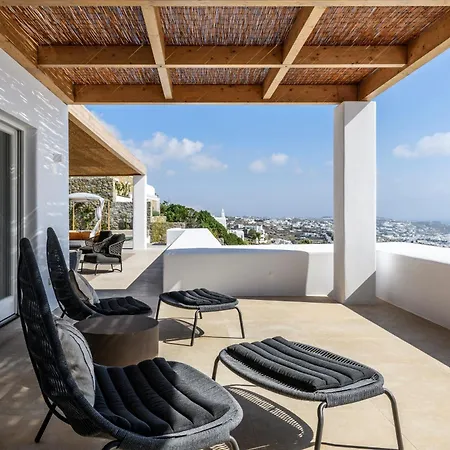 וילה Silver Breeze Mykonos Town